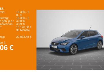 Seat Ibiza 10.689 km 18.630 &euro; Aschaffenburg 63741