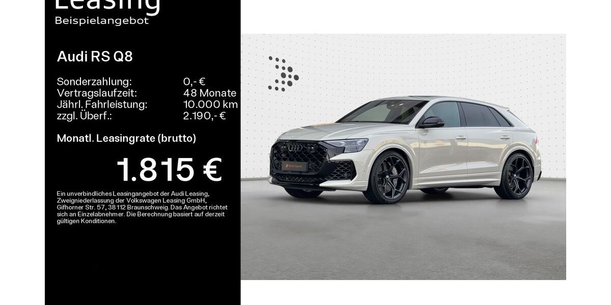 Audi RSQ8 2.100 km 168.405 &euro; Hanau 63452
