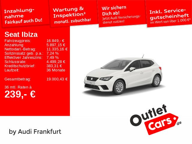 Seat Ibiza 7.365 km 16.850 &euro; Frankfurt am Main 60326