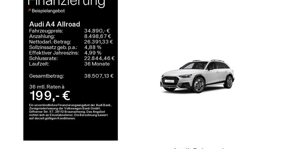 Audi A4 Allroad 41.602 km 34.380 &euro; Bad Nauheim 61231