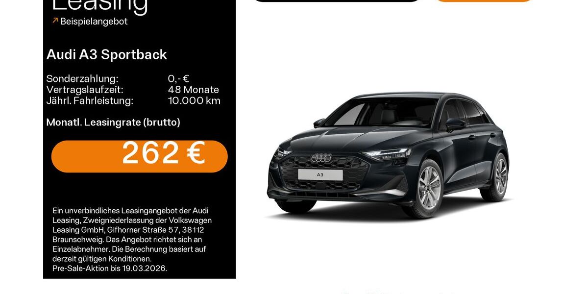 Audi A3 27.600 km 28.699 &euro; Büdingen-Düdelsheim 63654