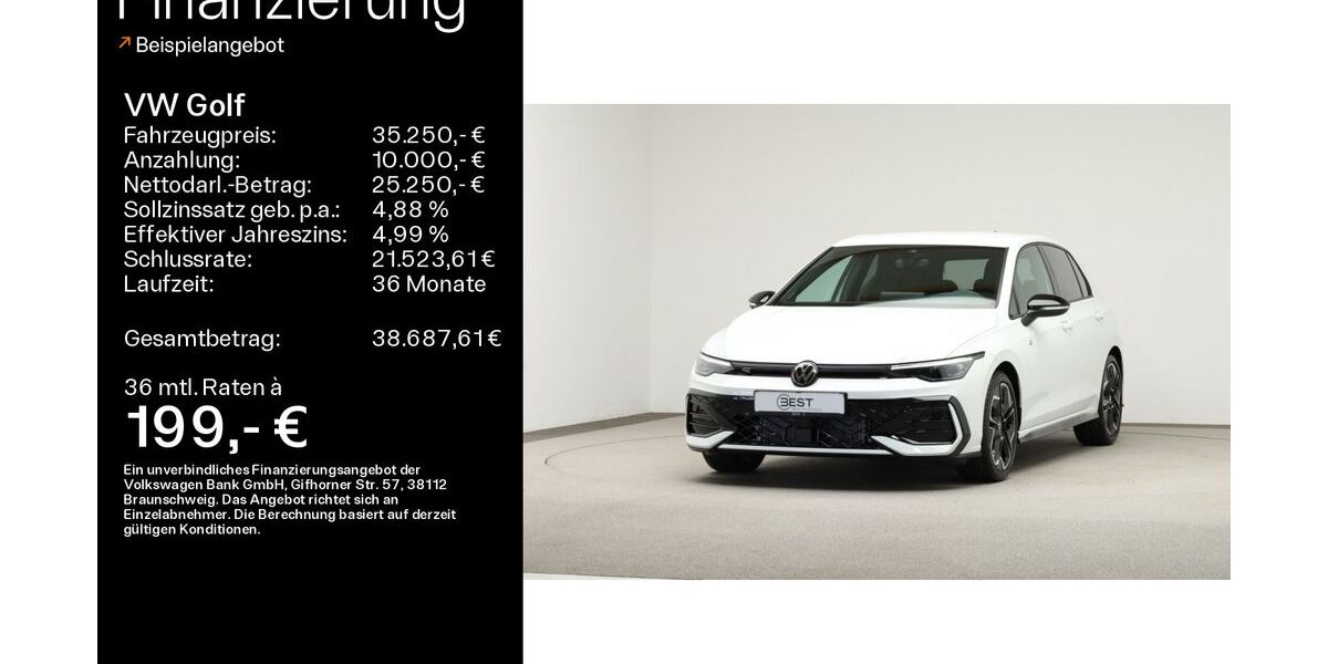 VW Golf 4.900 km 34.985 &euro; Büdingen-Düdelsheim 63654