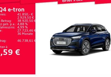 Audi Q4 e-tron 8.484 km 39.850 &euro; Frankfurt am Main 60326