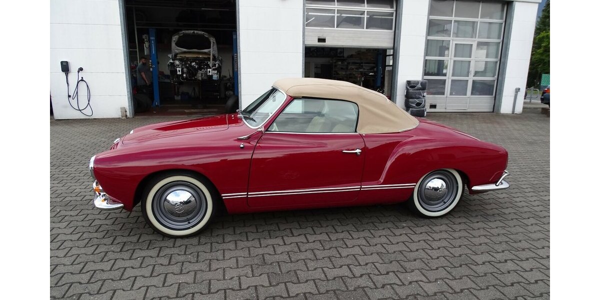 VW Karmann Ghia Cabrio vollständig restauriert 1.200 km 63.990 &euro; Rodgau 63110
