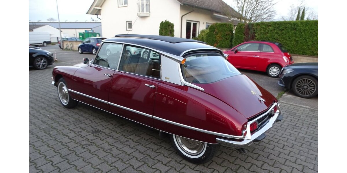 Citroen DS 20 Pallas ein Traum in rouge cornaline 1.200 km 79.990 &euro; Rodgau 63110