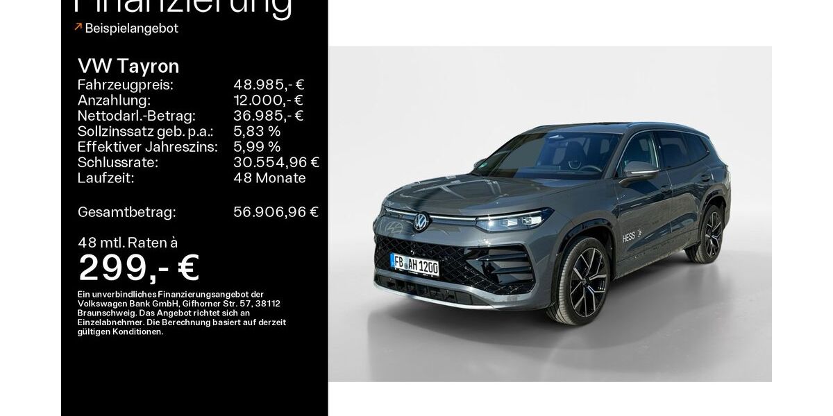 VW Tayron 29.900 km 48.450 &euro; Büdingen-Düdelsheim 63654