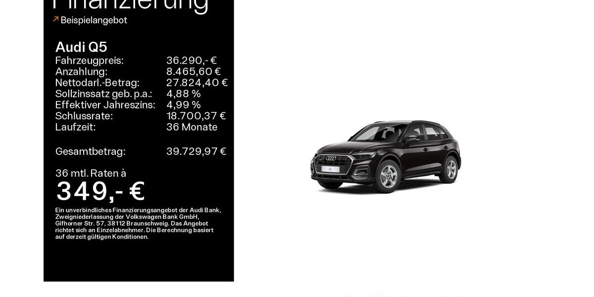 Audi Q5 45.832 km 35.890 &euro; Bad Nauheim 61231