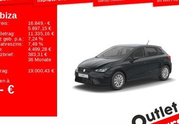 Seat Ibiza 10.612 km 16.850 &euro; Frankfurt am Main 60326