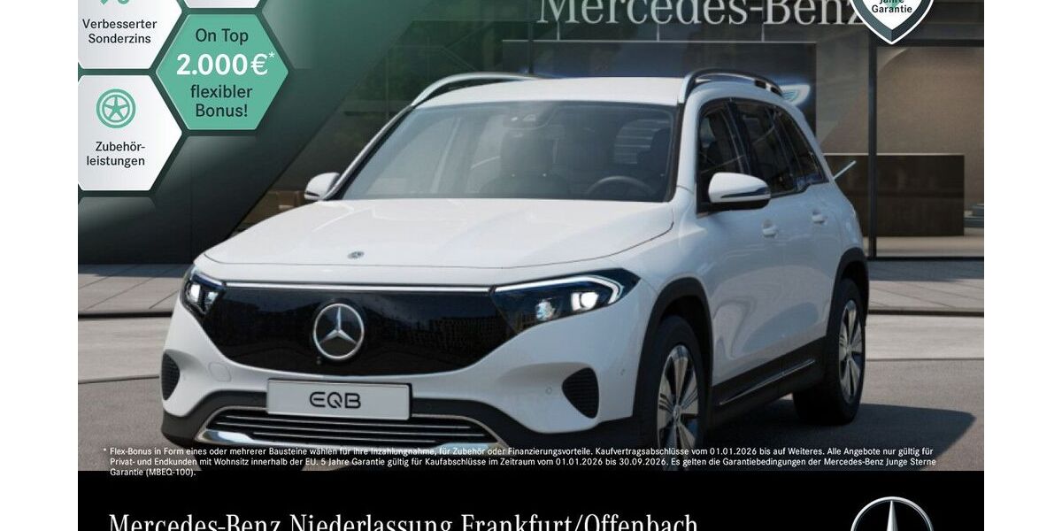Mercedes-Benz EQB 23.043 km 36.990 &euro; Frankfurt 60599