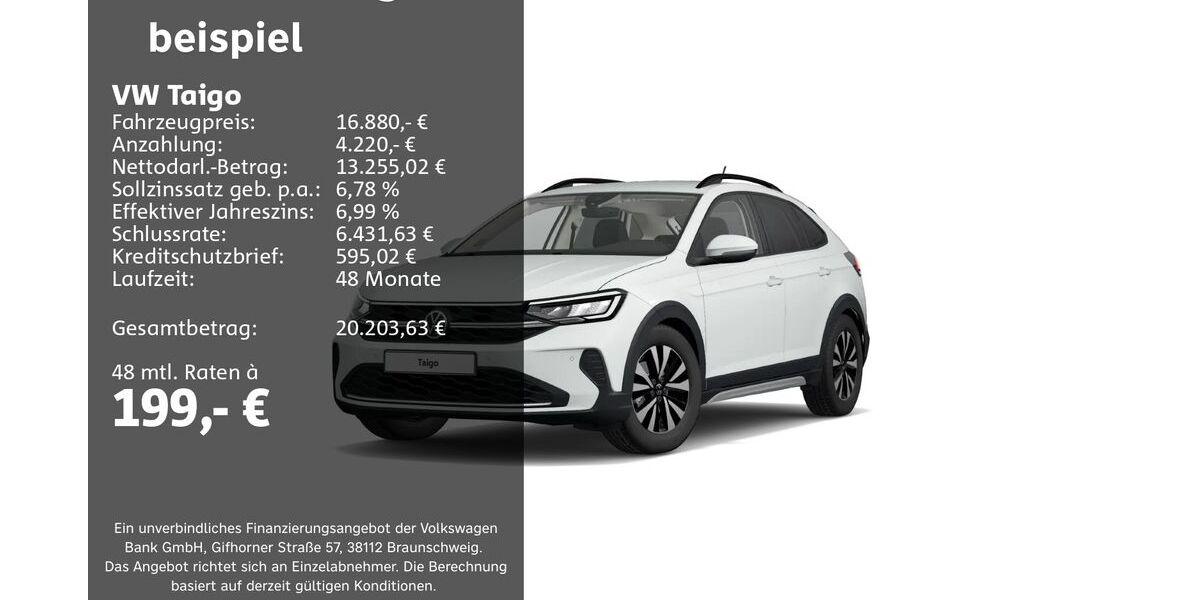VW Taigo 65.033 km 16.880 &euro; Groß-Umstadt 64823