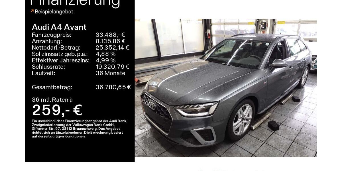 Audi A4 65.400 km 33.488 &euro; Mühlheim 63165