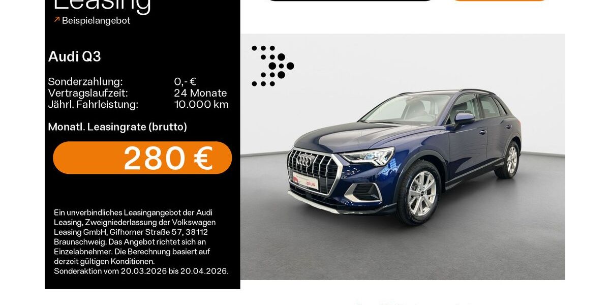 Audi Q3 15.800 km 36.879 &euro; Linsengericht 63589