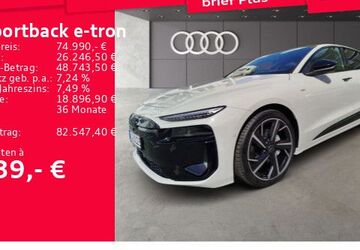 Audi A6 e-tron 9.900 km 74.990 &euro; Frankfurt am Main 60314