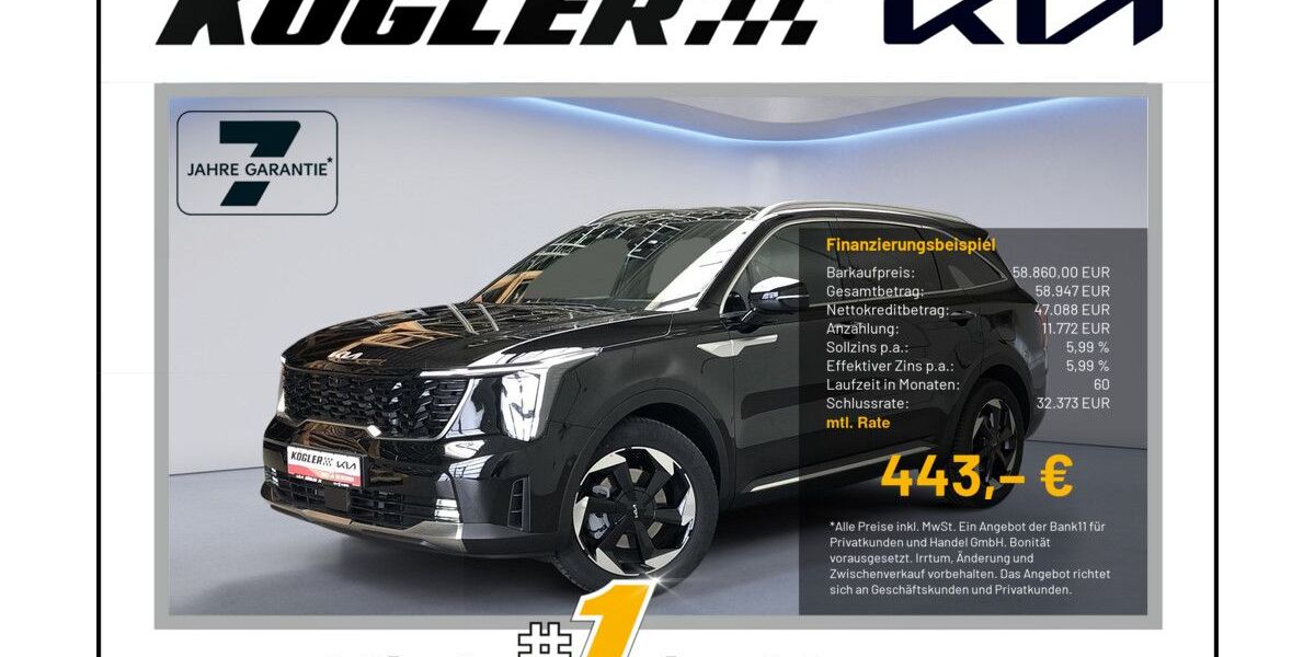 Kia Sorento 11.000 km 58.860 &euro; Rosbach | Frankfurt Nord 61191