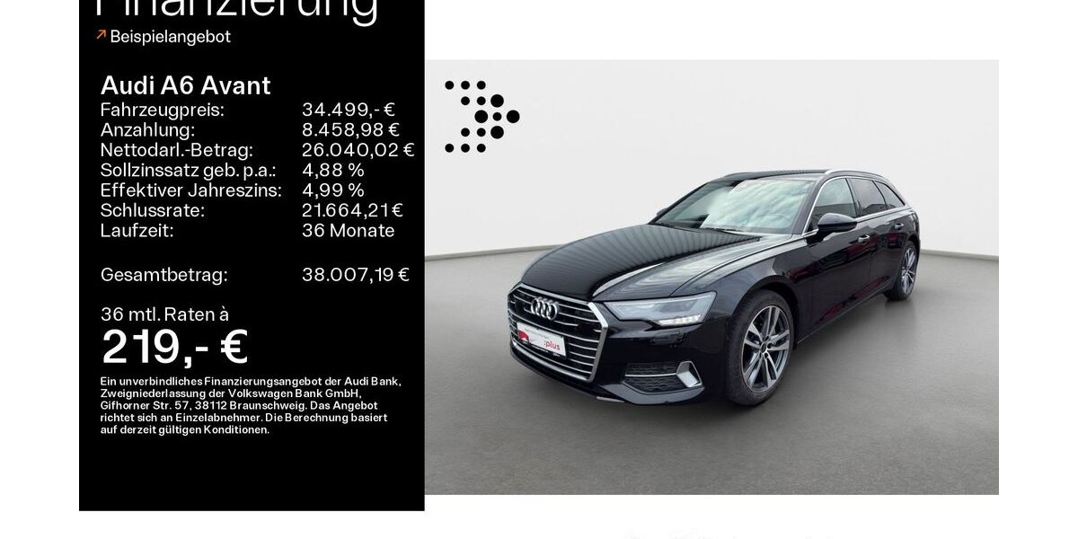 Audi A6 71.100 km 34.499 &euro; Linsengericht 63589