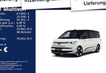 VW T7 Multivan 13.900 km 67.990 &euro; Offenbach 63069