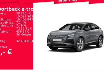 Audi Q4 e-tron 48.744 km 27.850 &euro; Frankfurt am Main 60314