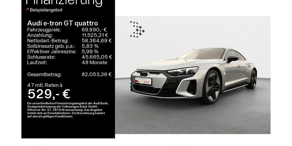 Audi e-tron GT 23.607 km 69.890 &euro; Oberursel 61440