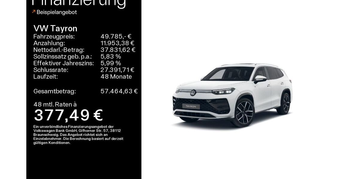 VW Tayron 19.900 km 49.785 &euro; Mühlheim 63165