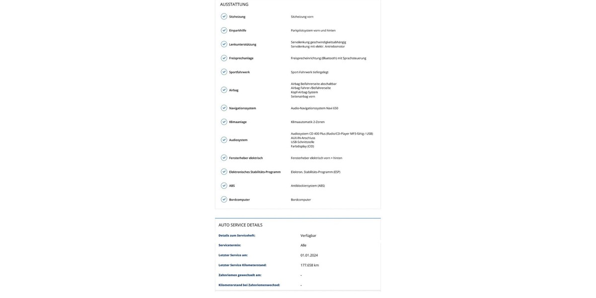 Opel Zafira 188.264 km 7.800 &euro; Rodgau 63110