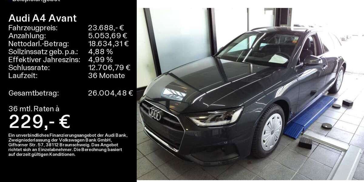 Audi A4 75.800 km 23.688 &euro; Mühlheim a. Main 63165