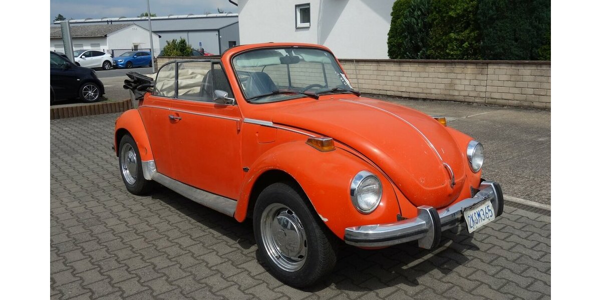 VW Käfer 1303 Cabrio Top Restaurierungsbasis 36.180 km 12.990 &euro; Rodgau 63110