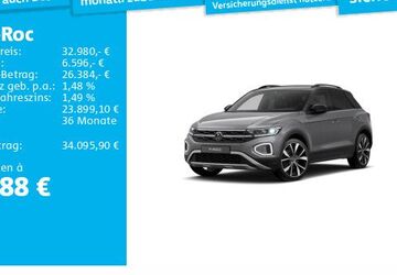 VW T-Roc 9.490 km 32.980 &euro; Hanau 63452
