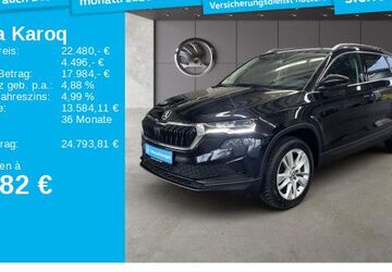 Skoda Karoq 124.089 km 22.480 &euro; Frankfurt 60326