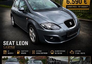 Seat Leon 98.700 km 6.590 &euro; Hanau 63452