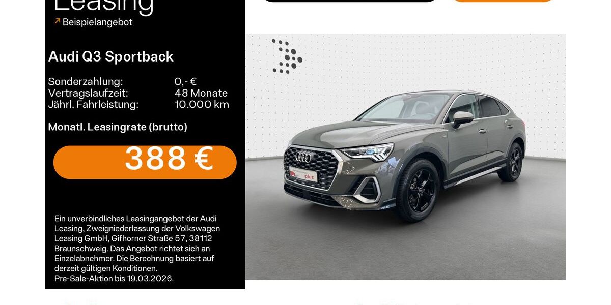 Audi Q3 9.988 km 41.390 &euro; Oberursel 61440