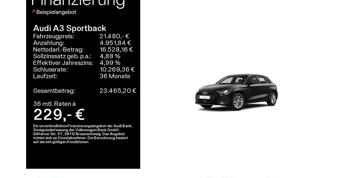 Audi A3 88.383 km 21.480 &euro; Oberursel 61440