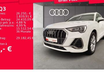 Audi Q3 39.563 km 25.850 &euro; Frankfurt am Main 60314