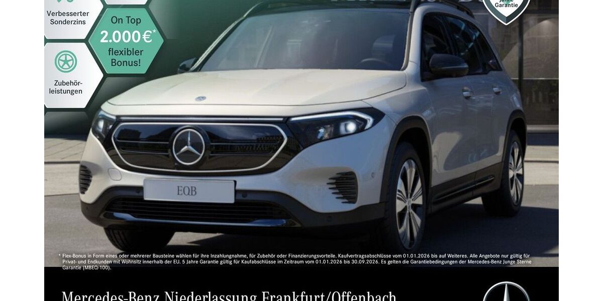 Mercedes-Benz EQB 40.135 km 34.890 &euro; Frankfurt 60599