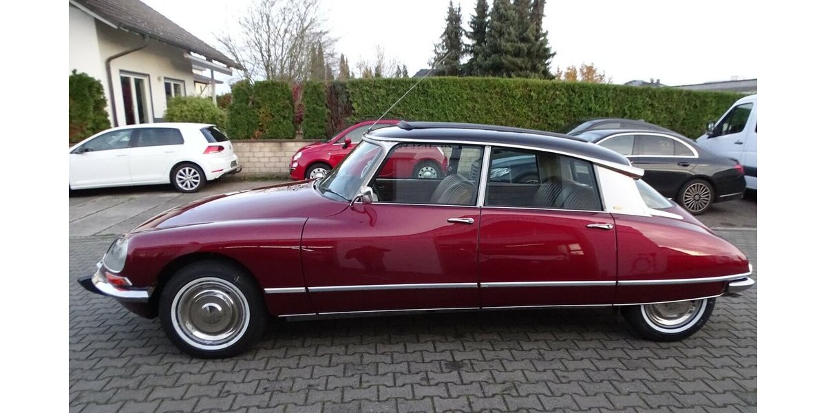 Citroen DS 20 Pallas ein Traum in rouge cornaline 1.200 km 79.990 &euro; Rodgau 63110