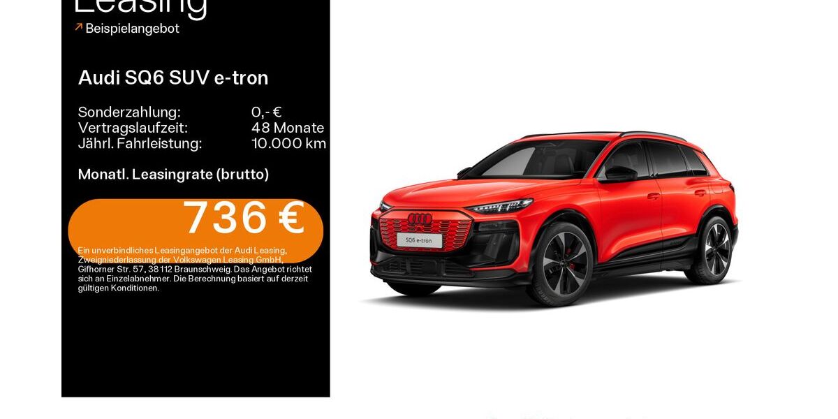 Audi SQ6 e-tron 17.700 km 78.499 &euro; Büdingen-Düdelsheim 63654