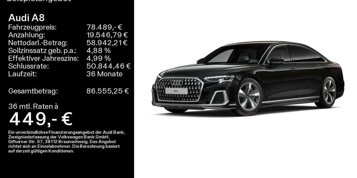 Audi A8 28.100 km 78.489 &euro; Hanau 63452
