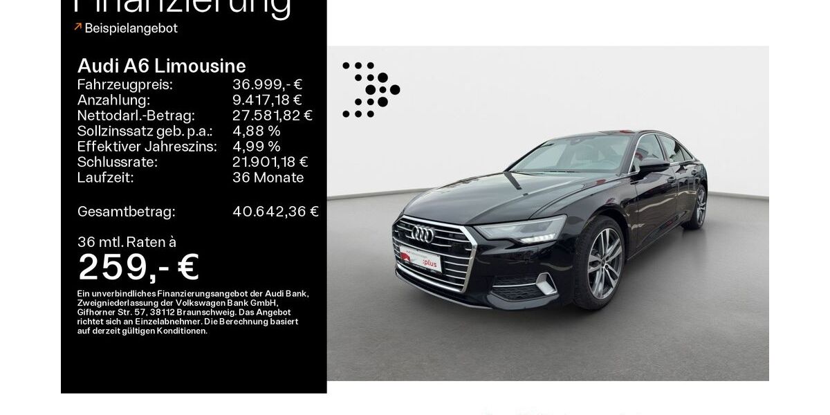Audi A6 71.000 km 36.999 &euro; Linsengericht 63589