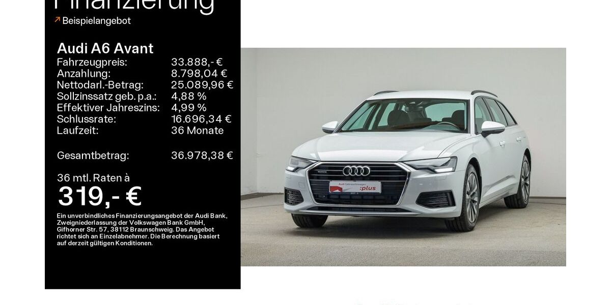 Audi A6 57.000 km 33.488 &euro; Mühlheim 63165