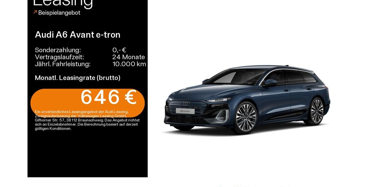 Audi A6 e-tron 20.648 km 71.699 &euro; Bad Nauheim 61231