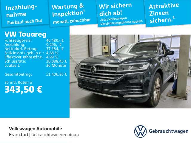 VW Touareg 34.507 km 46.480 &euro; Frankfurt 60326