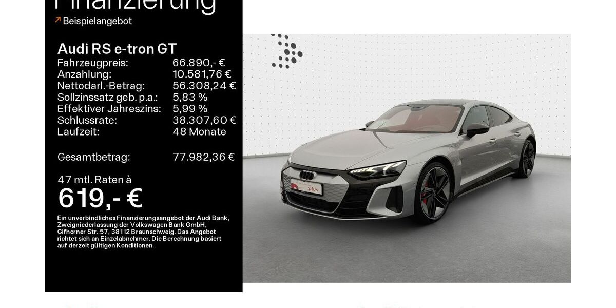 Audi RS e-tron GT 47.896 km 66.890 &euro; Oberursel 61440