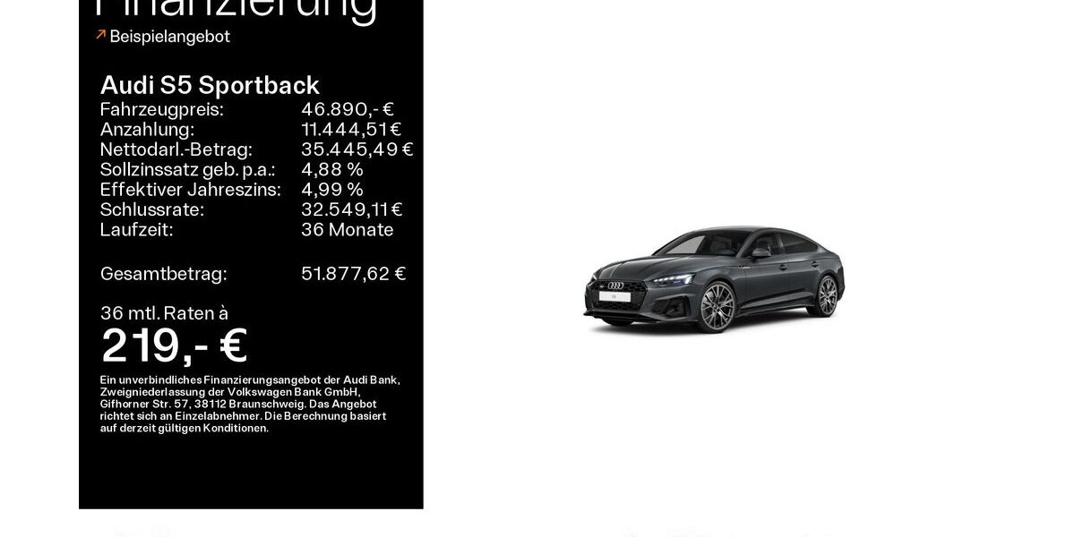 Audi S5 47.854 km 45.890 &euro; Oberursel 61440