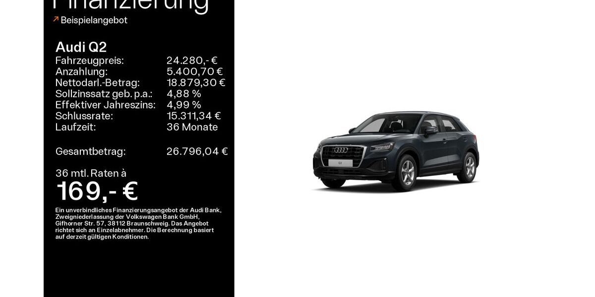 Audi Q2 18.000 km 23.890 &euro; Oberursel 61440