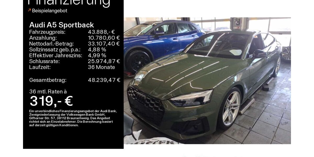 Audi A5 23.100 km 43.888 &euro; Mühlheim 63165