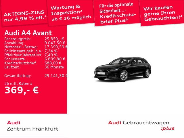Audi A4 48.282 km 24.250 &euro; Frankfurt am Main 60314