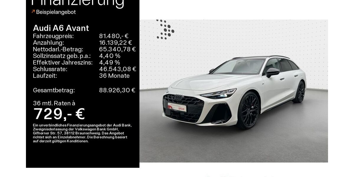 Audi A6 1.186 km 80.480 &euro; Bad Nauheim 61231