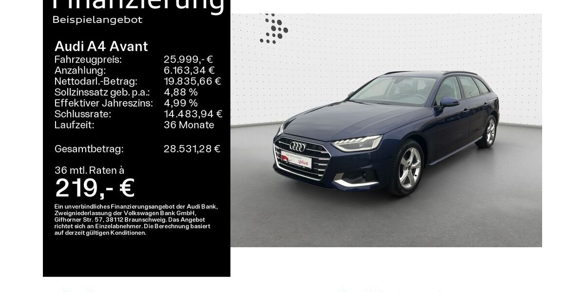 Audi A4 41.800 km 25.499 &euro; Hanau 63452