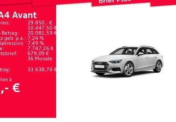Audi A4 42.829 km 28.850 &euro; Frankfurt am Main 60314