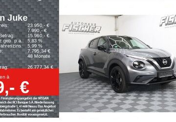 Nissan Juke 8.500 km 23.950 &euro; Aschaffenburg 63741