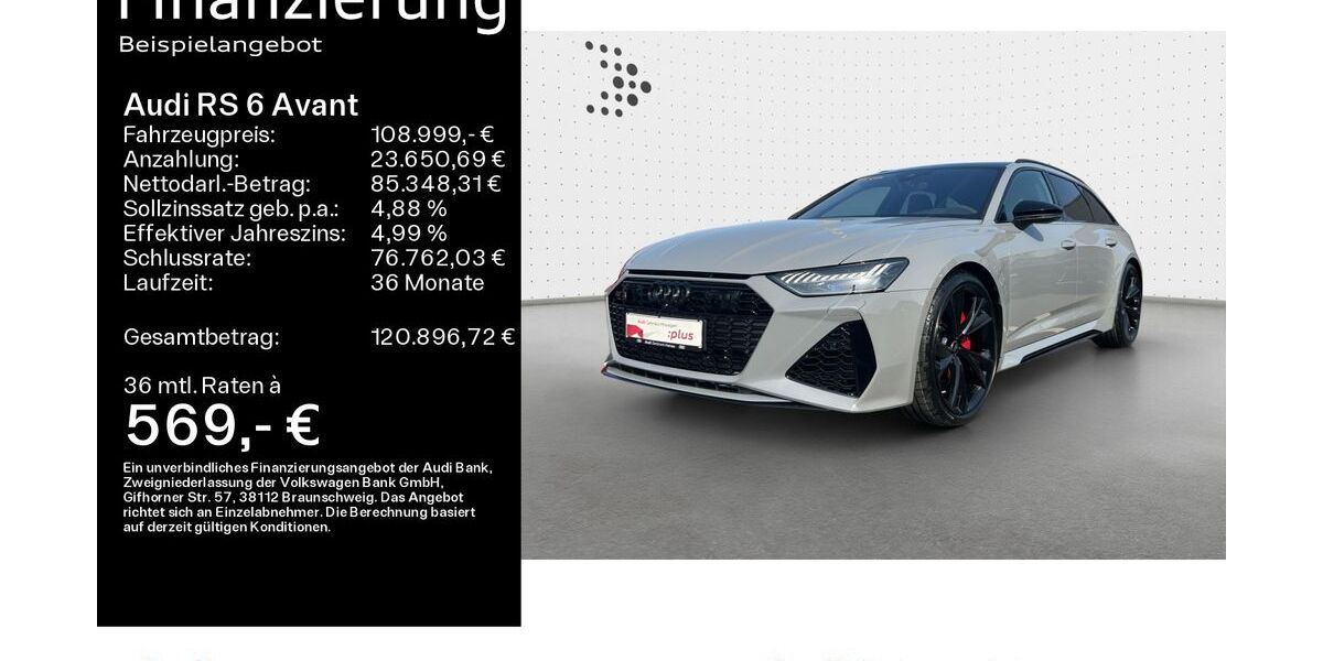 Audi RS6 24.400 km 108.499 &euro; Hanau 63452
